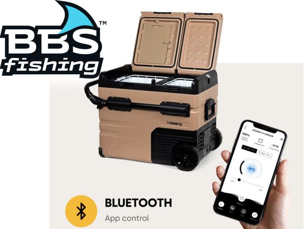 STEAMY-E DUAL ZONE ROLLER ELECTRIC COMPRESSOR COOLER ON WHEELS 45L – 00