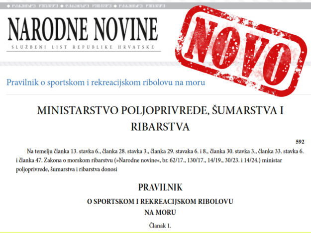 NOVI PRAVILNIK O SPORTSKOM I REKREACIJSKOM RIBOLOVU NA MORU – 00
